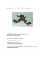 Species-Profile-Xenopus-longipes-July-09.pdf