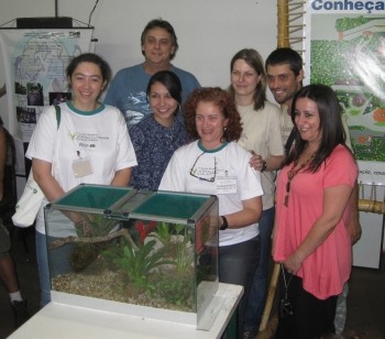 Some of the students at the Brazilian husbandry workshop