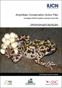 ACAP cover - Documentos de conservación de anfibios